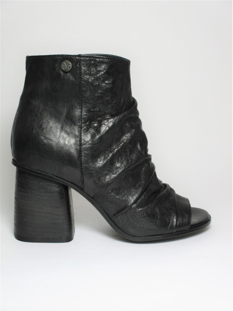 Calzature Oxs | Sandalo Pelle Donna Oxs Sharon 1052 Nero