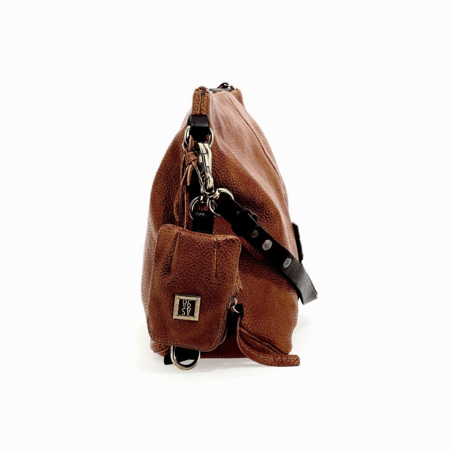 Borse As98 | Borsa In Pelle Donna As98 200650 Calvados Cuoio