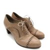 Calzature Fru.it | Scarpa Pelle Tacco Fru.It Cuoio - 5225 - Camel