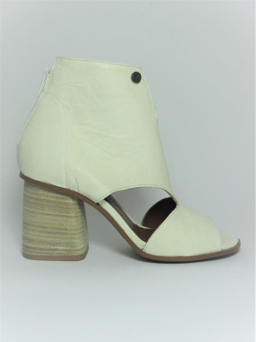 Calzature Oxs | Sandalo Pelle Donna Oxs Sharon 1053 Bianco