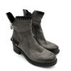 Calzature As98 | Stivaletto Pelle Donna As98 Nebbia Nero - 261202 - Grigio