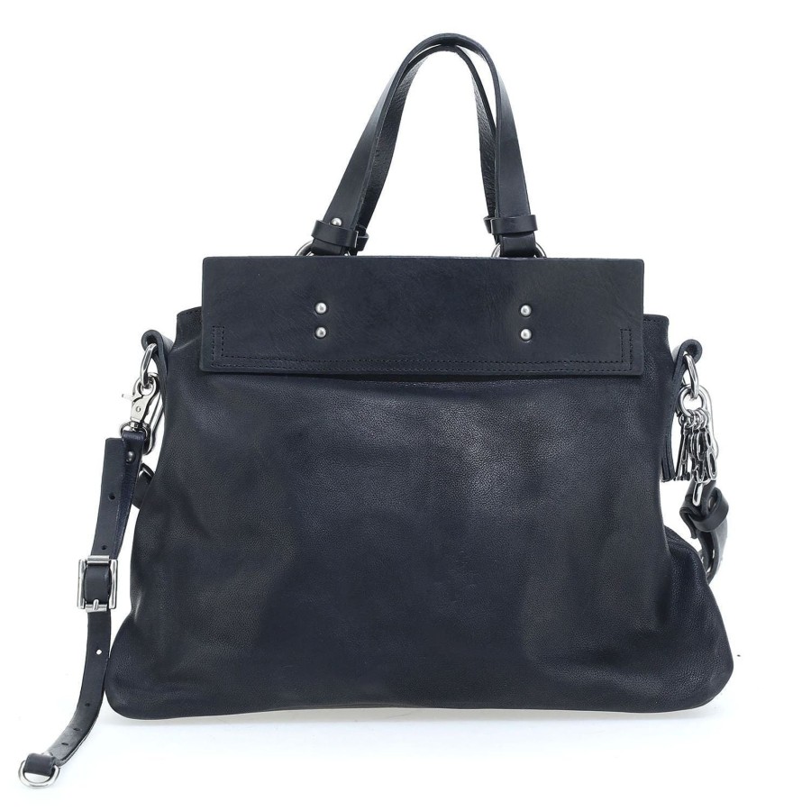 Borse As98 | Borsa In Pelle Donna As98 Black - 200692 - Nero