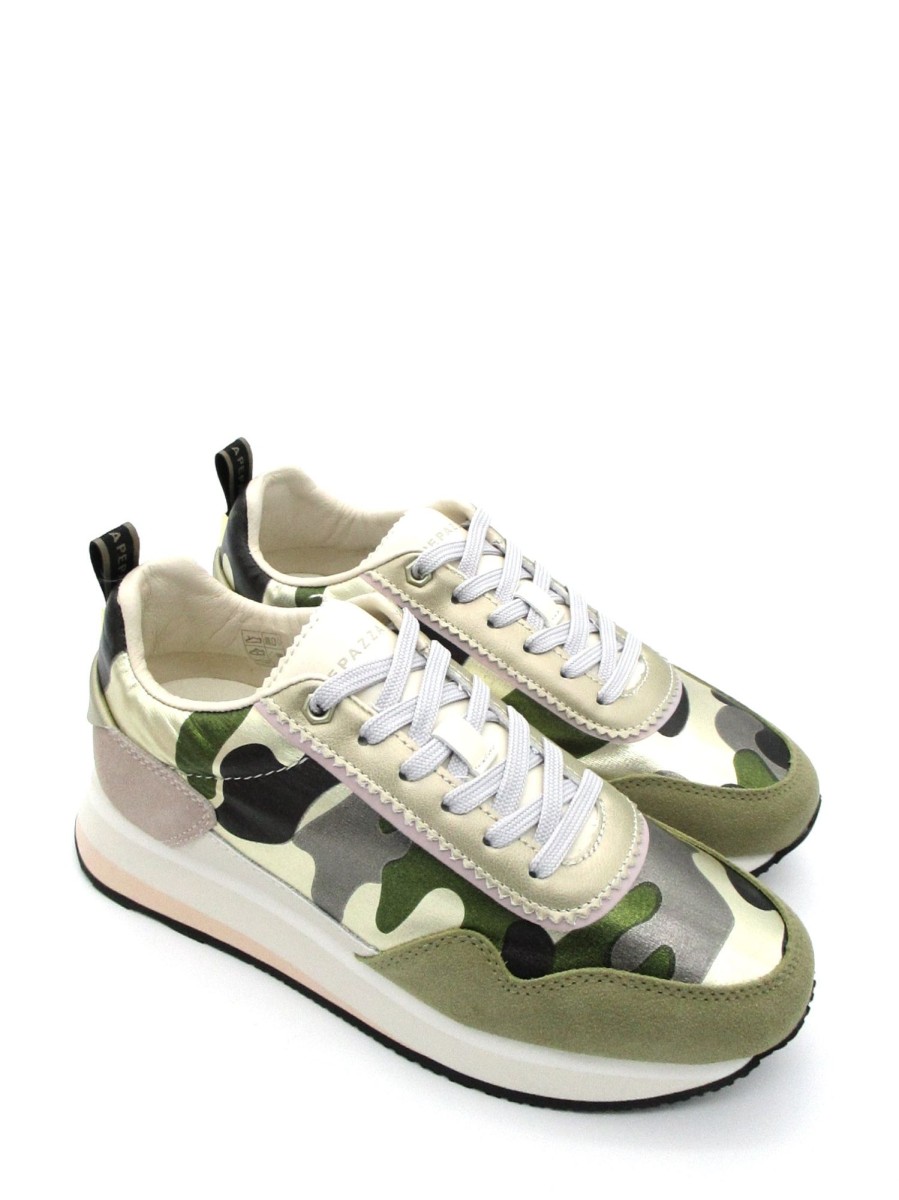 Calzature Apepazza | Sneaker Donna Apepazza Sole Military Green Verde