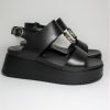 Calzature Apepazza | Sandalo Pelle Donna Apepazza Zelda Nero