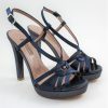 Calzature Albano | Sandalo Donna Albano 1268 Blu Blue